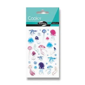 Aufkleber Maildor 3D-Cookie-Quallen